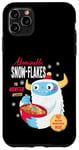 Coque pour iPhone 11 Pro Max Cute Abominable Yeti. Bigfoot hide and seek on Snow, Flake