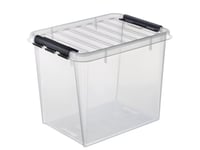 Plastkasse Smartstore Classic 50 52L M/Låg 50X39x41cm - (3 Stk.)