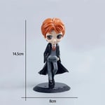 Versio Harries Toimintahahmot Potter Anime Figuurit Kuumat elokuvat Autokakkukoristelut Lasten Lelut Lahja Tiukka PVC Nukke Kulta