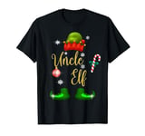 Uncle Elf Cute Matching Family Christmas top pjs for Uncles T-Shirt