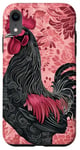 Coque pour iPhone XR Rose Art Déco Ethnique Peleas De Gallos Cockfighter Game Fowl