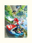 Pyramid International Mario Kart 8 (Flip) -Mounted Print Memorabilia 30 x 40cm, Paper, Multicoloured, 30 x 40 x 1.3 cm