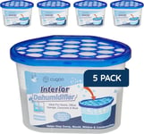 CUQOO Disposable Moisture Dehumidifier Interior Damp Absorber For Home 5 Packs