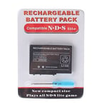 Batterie de rechange pour Nintendo DS Lite NDSL 2000 mAh