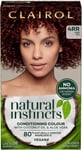 CLAIROL NATURAL INSTINCTS SEMI-PERMANENT HAIR DYE - 4RR DARK RED