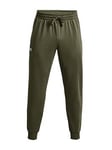 UNDER ARMOUR Mens Training Rival Fleece Joggers - Khaki, Khaki, Size Xl, Men