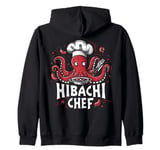 Hibachi Grill Teppanyaki Barbeque Japanese Cuisine Zip Hoodie