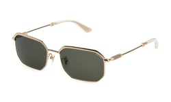 Police Men's Sunglasses Horizon 2 SPLF73 0300 Total Polished Rose Gold/Green