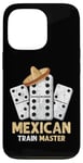 iPhone 13 Pro Mexican Train Master Domino Player Dominoes Lover Game Mens Case