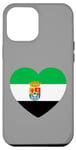 Coque pour iPhone 14 Plus Extremadura aime une communauté autonome d'Espagne