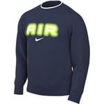 Nike Men's Air Fleece Crew Neck Sweatshirt for Men Sweatshirt