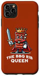 Coque pour iPhone 11 Pro Max BBQ Rib Queen Ribs Funny Barbeque Ribs Lovers Grilling Saying