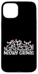 Coque pour iPhone 15 Plus Meowy Catmas, amoureux des chats, femmes, hommes, enfants, filles, chat de Noël