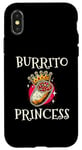 iPhone X/XS Burrito Princess Mexican Food Burritos Cinco De Mayo Case