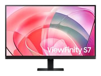 Samsung ViewFinity S7 S27D702EAU - S70D Series - écran LED - 27" - 3840 x 2160 4K @ 60 Hz - IPS - 350 cd/m² - 1000:1 - HDR10 - 5 ms - HDMI, DisplayPort - noir