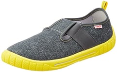 Superfit Bill Slipper, Grey/Yellow 2000, 4.5 UK