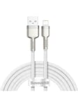 Baseus USB cable for Lightning Cafule 2.4A 2m (white)