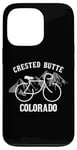 Coque pour iPhone 13 Pro Graphique Biking Colorado Crested Butte