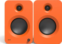 Kompiuterio Kolonėlės Kanto Audio 200W Powered Bookshelf Speakers With Hdmi Arc, Usb-C, And Bluetooth 5.3 - Matte Oranžinis, Pair (Incl. Type C Power Cord)