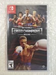 BIG RUMBLE BOXING: CREED CHAMPIONS SWITCH USA NEW (GAME IN ENGLISH/FRANCAIS/ES)