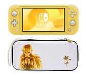 Nintendo Switch Lite & Princess Zelda Slim Travel Pro Nintendo Switch Case Bundle - Yellow, Yellow