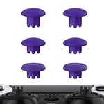 eXtremeRate Purple Replacement Swappable Thumbsticks for PS5 Edge Controller, Custom Interchangeable Analog Stick Joystick Caps for PS5 Edge Controller - Controller & Thumbsticks Base NOT Included