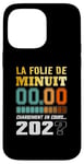 Coque pour iPhone 14 Pro Max La Folie de Minuit Fête Saint-Sylvestre Nouvelle Année 2025