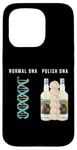 Coque pour iPhone 15 Pro ADN normal ADN polonais, Fan de Pologne, Funny Poles Meme