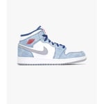 Baskets Nike  Jordan 1 mid French blue