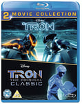 Tron Original & Tron Legacy BD [Blu-ray] [Region Free]