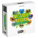 Ludic Mission Nature Le Jeu des Animaux À Sauver It27576 Jeu De Société pour La Famille pour 2-4 Joueurs Made in Italy