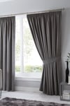 'Dijon' Thermal and Blackout Fully Lined Pencil Pleat Curtains