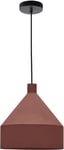 Peralta, Pendel lampe, terrakotta, H30x30x30 cm, jern