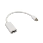 CNYO® Mini DP Thunderbolt vers HDMI Câble Mâle à Femelle DP Convertisseur Adaptateur Display Port pour PC Macbook 1080 P HDTV Projecteur