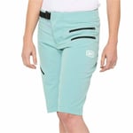 100% Airmatic Ladies Bicycle Cycle Bike Shorts Seafoam