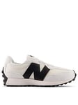 New Balance Kids Unisex 327 Trainers - White, White, Size 1 Older