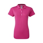 FJ Piké Stretch Pique Solid: Rosa (Hot Pink) X-Small