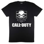Call Of Duty Mens Skull Logo T-Shirt - 3XL