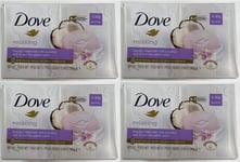 4XDove Relaxing Soap Bar With Coconut Milk&Jasmine Petals Scent (4x90g) 16 Soaps