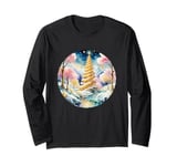 Christmastree in the fairytale forest 14 Long Sleeve T-Shirt