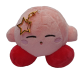 SANEI NINTENDO KIRBY'S ADVENTURE SLEEPING SOFT PLUSH TOY KEYRING BAG CLIP BNWOT!