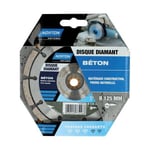 NORTON - Disque diamant 125 travaux courants construction