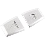 2 PièCes Voiture Double Flash Bouton Autocollant Interrupteur Couvercle DéCoratif Adapté pour -X3 2006-2010