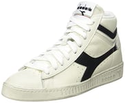 Diadora Mixte Sneaker, Blanc et Noir 01, 42.5 EU