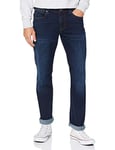 Cross Jeans Men's Dylan Jeans, Dark Blue, 34/34