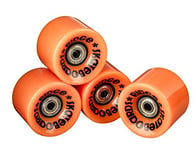 Ridge Skateboards Roues de Longboard Unisexe, Orange, 70 mm