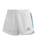 adidas Pride Pacer SHO Short Femme, Blanc, XL