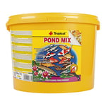 TROPICAL Pond Mix 11L / 1,6kg - Aliment pour Koi et Poissons d'étang, mélange de Plusieurs Types d'aliments pour Poissons d'étang