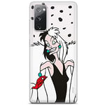 ERT GROUP Coque de téléphone portable pour Samsung S20 FE / S20 FE 5G Original et sous licence officielle Disney motif Cruella 004 parfaitement adapté à la forme du téléphone portable, partiel imprimé