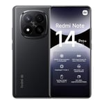 Xiaomi Smartphone Redmi Note 14 Pro+ 5G, 8+256GB, Noir, Appareil Photo 200MP Pro-Grade IA, IP68, 120W HyperCharge, fonctionnalités IA (Pas de Chargeur Inclus)(Version Française + 2 Ans de Garantie)